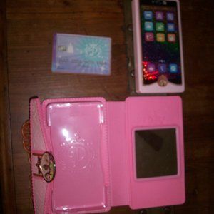 Disney Princess Style Collection Play Phone and Stylish Clutch Purse 4pc Set